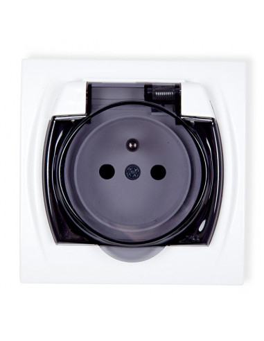 LOGO Gniazdo bryzgoszczelne z/u...