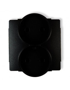 DECO Gniazdo podwójne b/u...