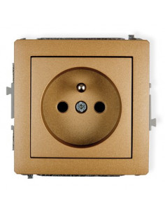 DECO Gniazdo pojedyncze z/u...