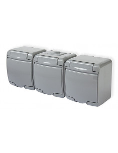 JUNIOR Gniazdo potrójne z/u...