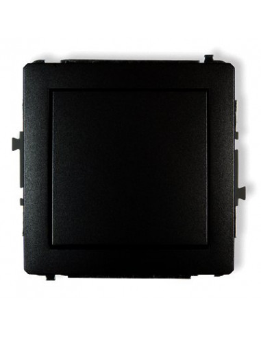 DECO Łącznik jednobiegunowy czarny...