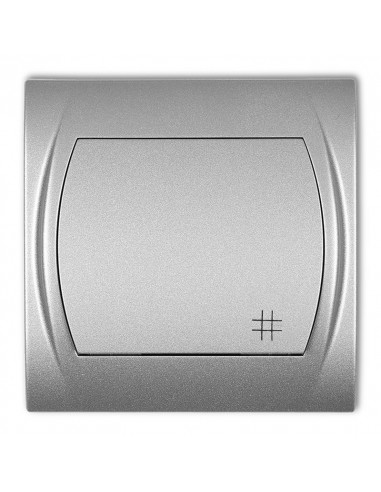 LOGO Łącznik krzyżowy srebrny metalik...