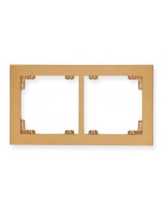 DECO Ramka podwójna złoty...