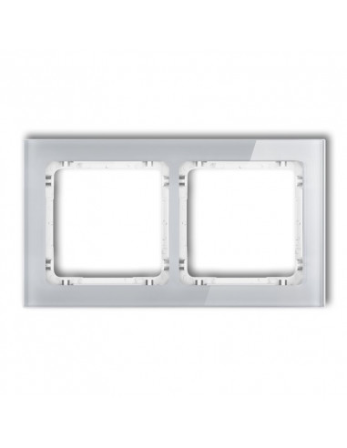 DECO Ramka podwójna - efekt szkła...