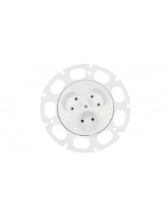 Gniazdo p/t trzykrotne b/u...