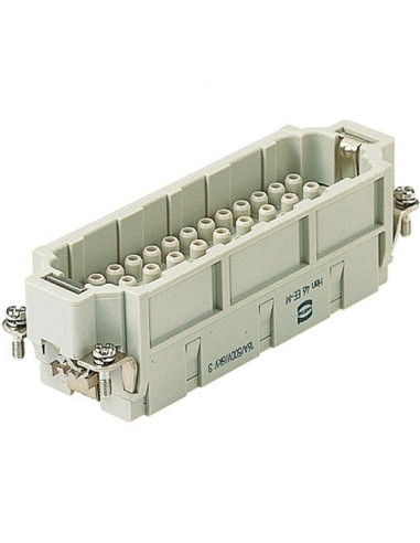 Złącze zaciskane (wkład) 46+PE męskie...