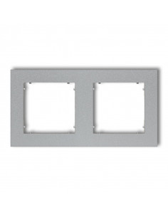 MINI Ramka podwójna srebrny...