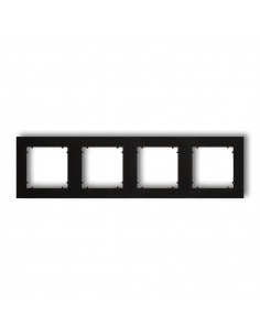 MINI Ramka poczwórna czarny...