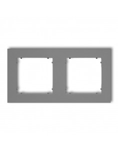 MINI Ramka podwójna szary...