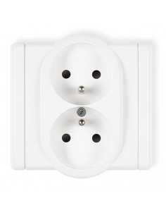FLEXI Gniazdo podwójne z/u...