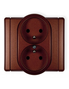 FLEXI Gniazdo podwójne z/u...