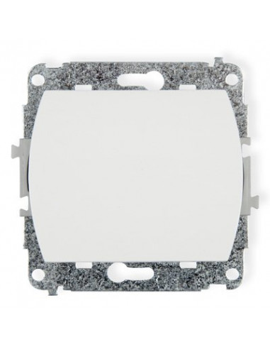 TREND Przycisk jednobiegunowy biały...