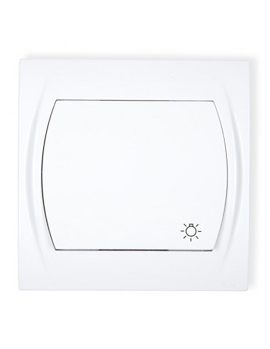 LOGO Przycisk /światło/ biały LWP-5