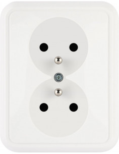 LIZA Gniazdo podwójne z/u...