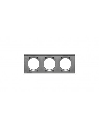 Odace styl Ramka potrójna grafit...