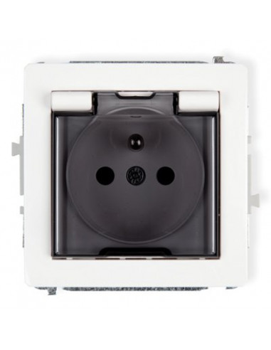 DECO Gniazdo bryzgoszczelne z/u...