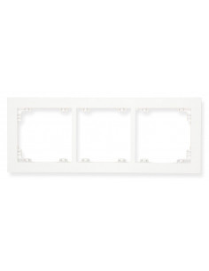 DECO Ramka potrójna biały DR-3