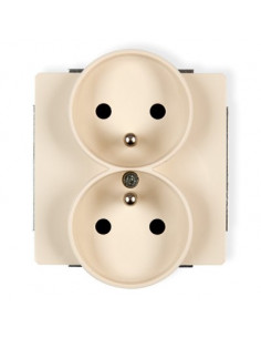 DECO Gniazdo podwójne z/u...