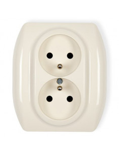 TREND Gniazdo podwójne z/u...