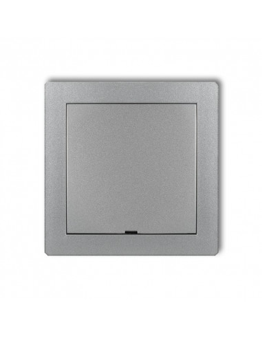 Ramka pośrednia z zaślepką srebrny...