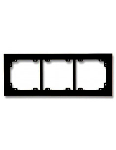 DECO Ramka potrójna czarny...