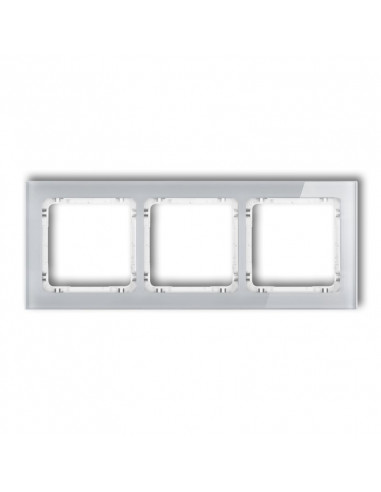 DECO Ramka potrójna - efekt szkła...