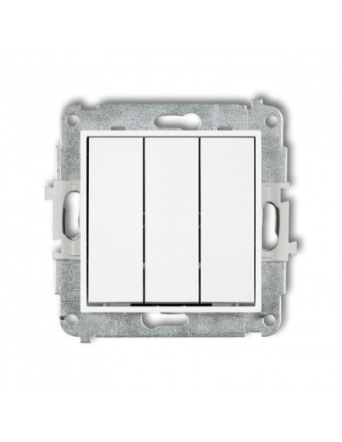 MINI Łącznik potrójny biały MWP-7