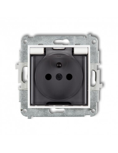 MINI Gniazdo bryzgoszczelne z/u IP44...