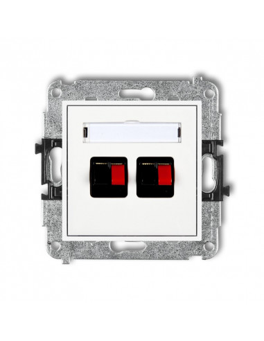 MINI Gniazdo głośnikowe podwójne...