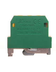 Złączka szynowa ochronna...