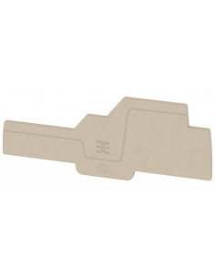 Ścianka końcowa i przegroda...