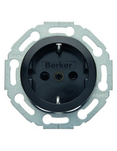 1930 Gniazdo SCHUKO czarne 474521