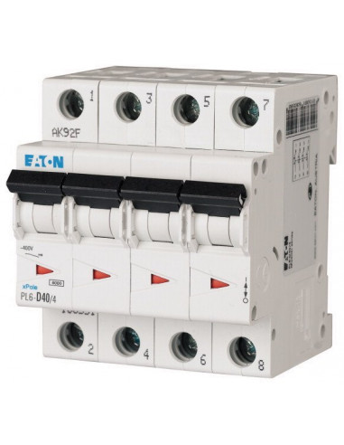 Wyłącznik nadprądowy 4P C 50A 6kA AC...