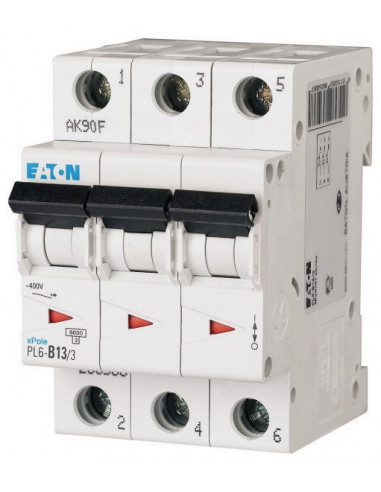 Wyłącznik nadprądowy 3P B 13A 6kA AC...