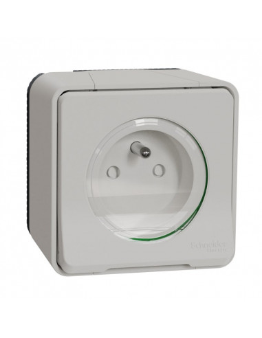 Mureva Styl Gniazdo 2P+PE białe MUR39030