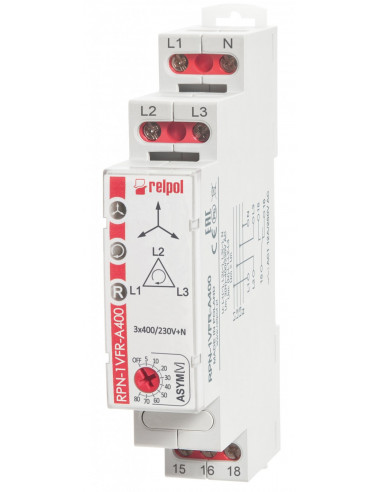 Przekaźnik nadzorczy 3-fazowy 1P...