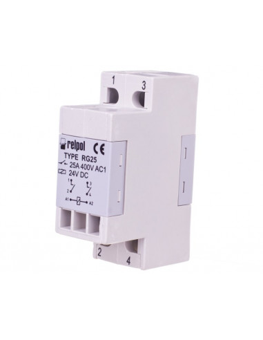 Przekaźnik przemysłowy 2Z 24V DC...