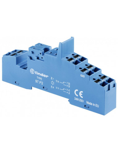 Gniazdo PUSH-IN do przekaźnika 46.52...