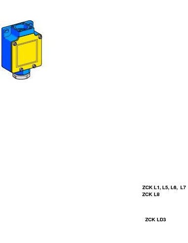 Korpus łącznika krańcowego 1Z 1R...