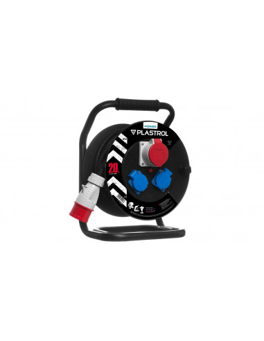 Przedłużacz bębnowy CEE 1x16A/5P +...