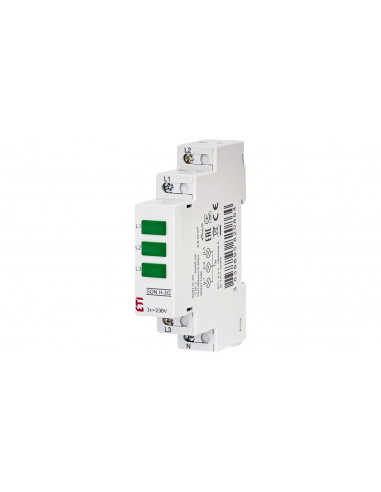 Lampka modułowa 3f zielona SON H-3G...