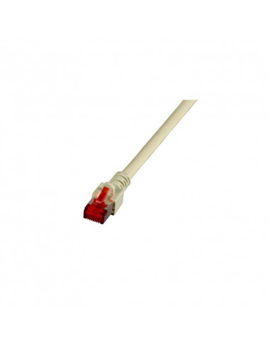 Patchcord SFTP 0,5m Cat.6 LSZH szary