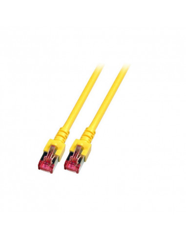 Patchcord SFTP 1m Cat.6 LSZH żółty