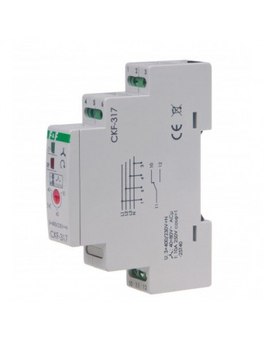 Mikroprocesorowy czujnik kolejności i...