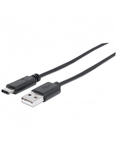 Kabel USB C-A M/M 1,0m USB2.0...