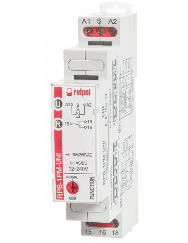 Przekaźnik bistabilny z pamięcią 1P...