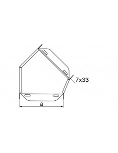 Kolanko 45st. KKMBP500H100... 2