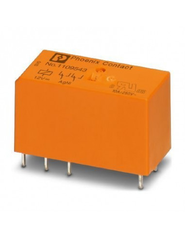 Przekaźnik miniaturowy 2P 8A AgNi...