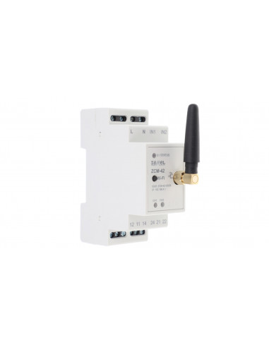 Programator czasowy WiFi 2xNO/NC 16A...