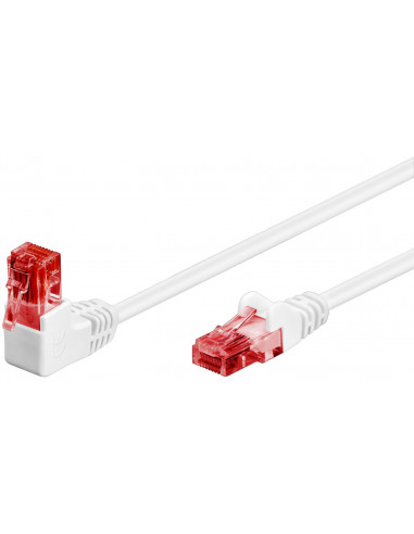 patchcord CAT 6 U/UTP kątowy 1x 90,...